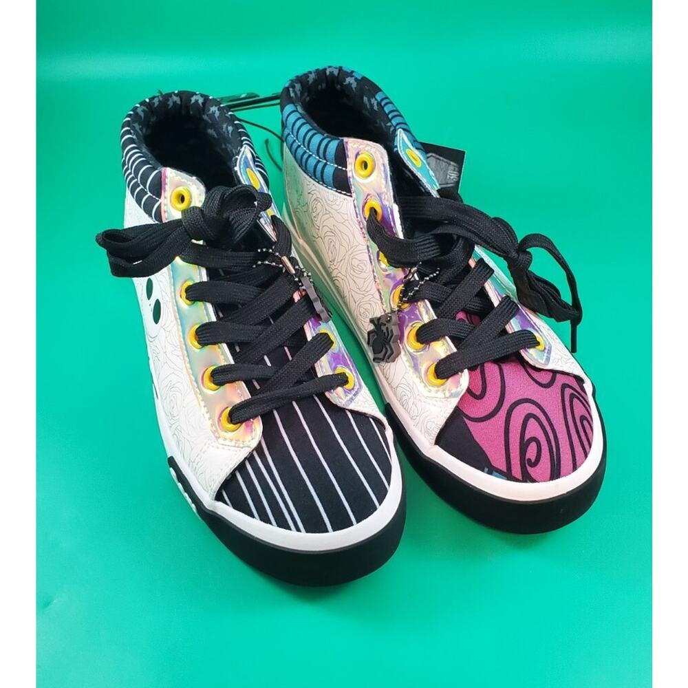 Disney Nightmare Before Christmas GROUND UP Sneakers W Sz 7 NBC Jack & Sally